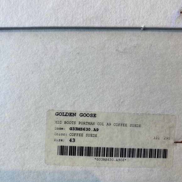 Golden Goose Men’s Portman Suede Ankle Boots NWT - Picture 9 of 9